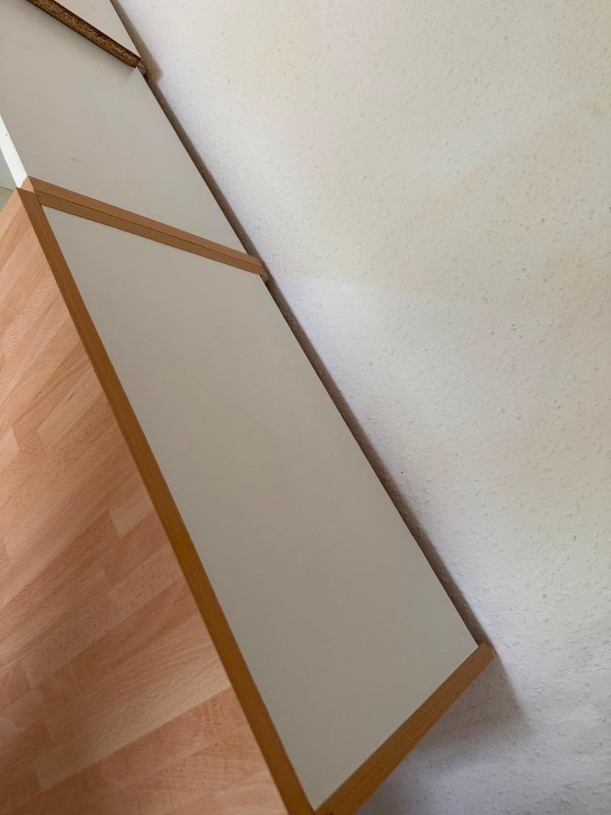 Gereinigte Ablagefläche