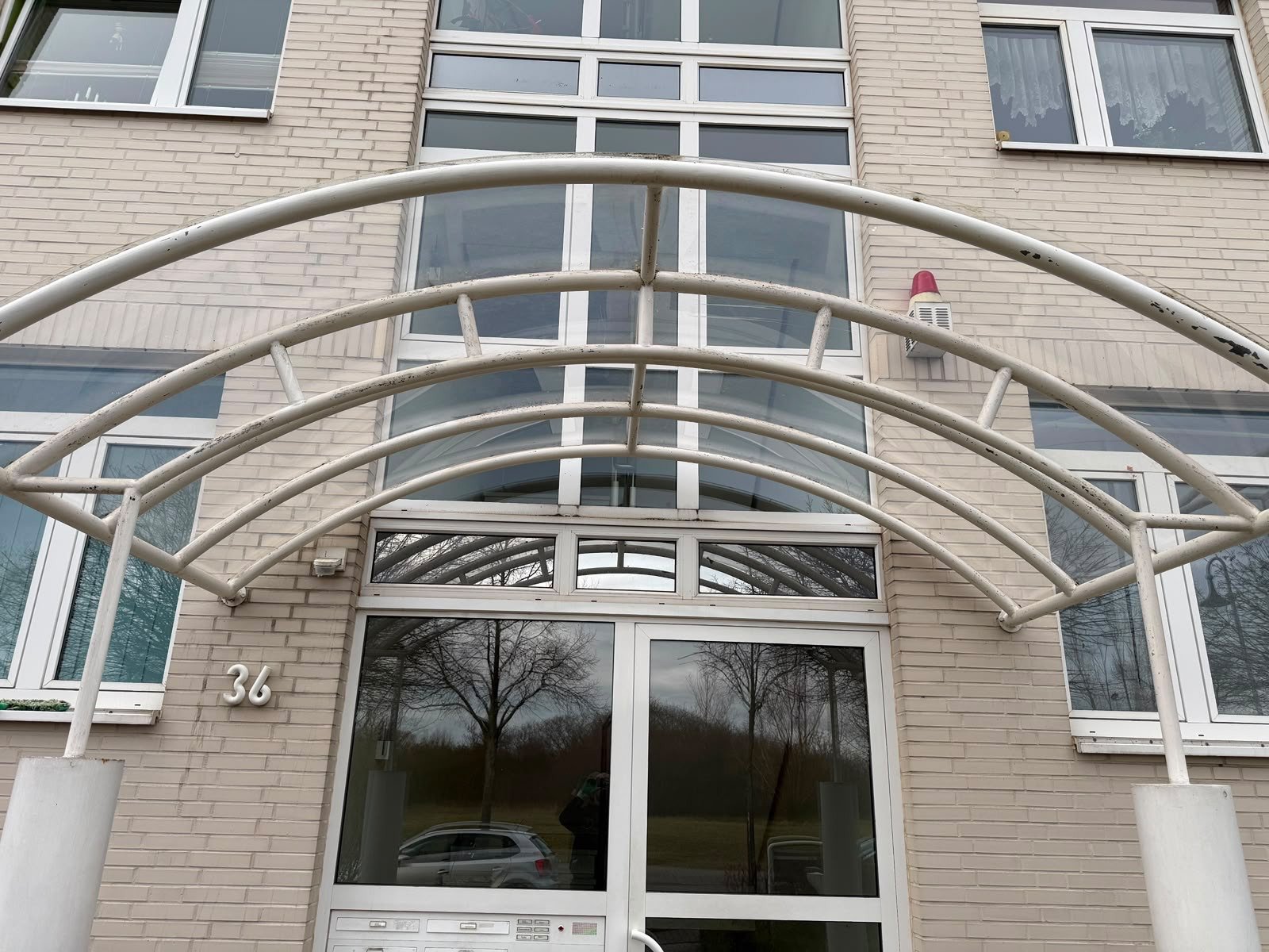 Überdachung Wohnhaus nachher